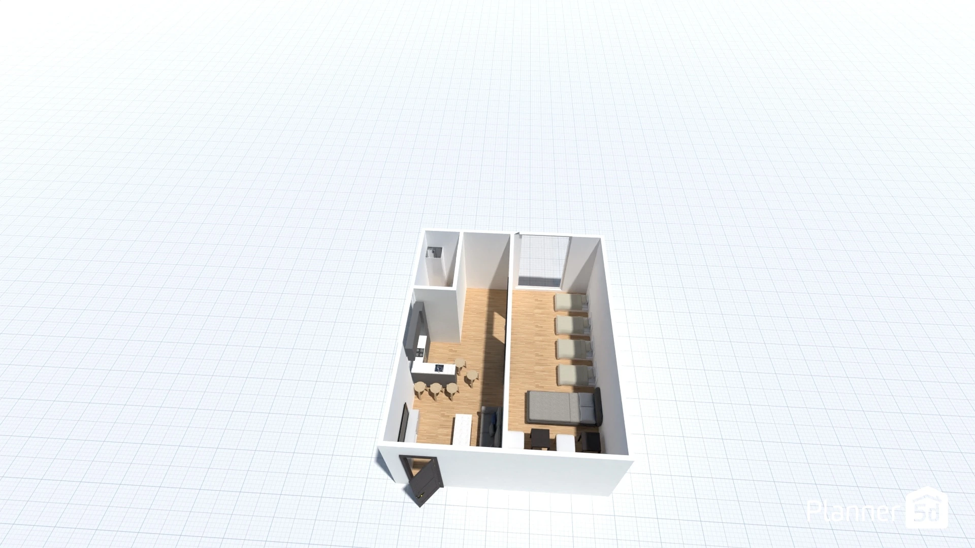 Counter house for 5 people #3149128 by Aya Darah