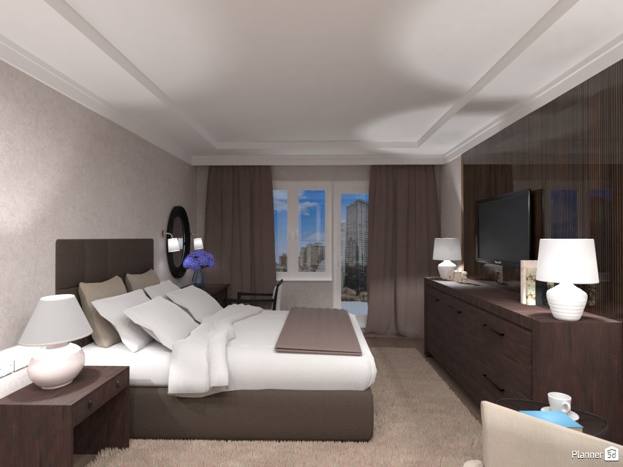 Спальня #3098178 by Elena Strenova