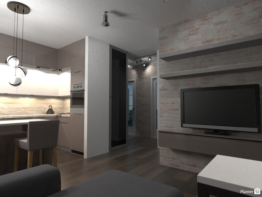 Кухня-гостиная #3427940 by Светла Горбунова