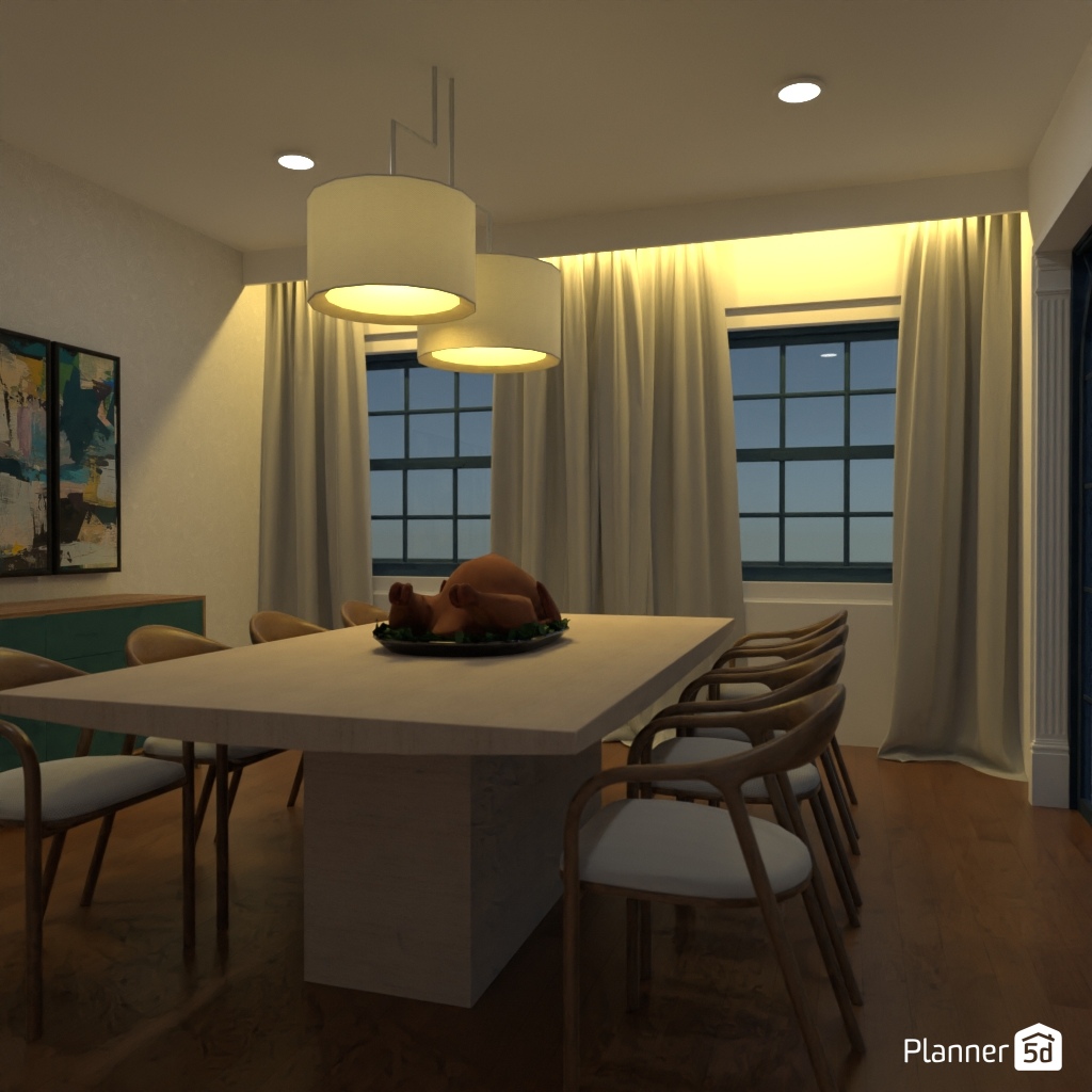 DB: Thanksgiving Day - room shell copy #23413151 by Editors Choice