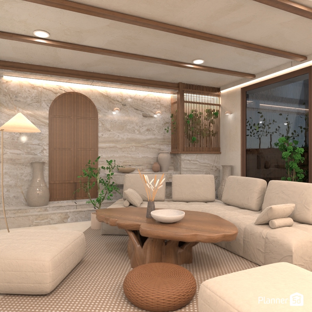 Japandi Living Room #25632508 by Editors Choice