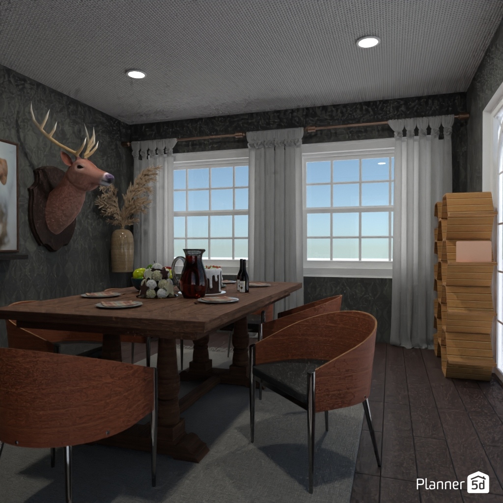 DB: Thanksgiving Day - room shell copy #23411971 by Editors Choice