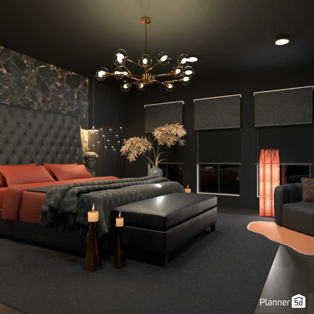 Midnight Mood Room #28897124 by Editors Choice