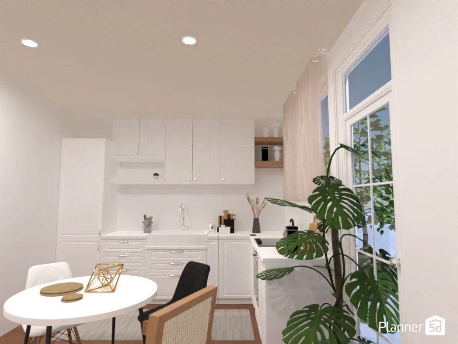 Bright Modern Kitchen #119728 by Eazy Interior