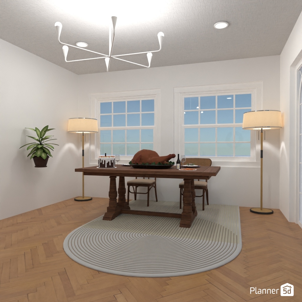 DB: Thanksgiving Day - room shell copy #23402951 by Editors Choice