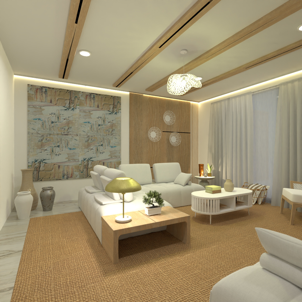 Sala de estar Japandi #11822276 by Editors Choice