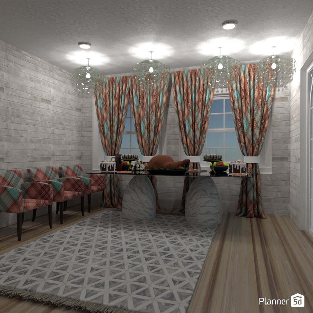 DB: Thanksgiving Day - room shell copy #23447103 by Editors Choice