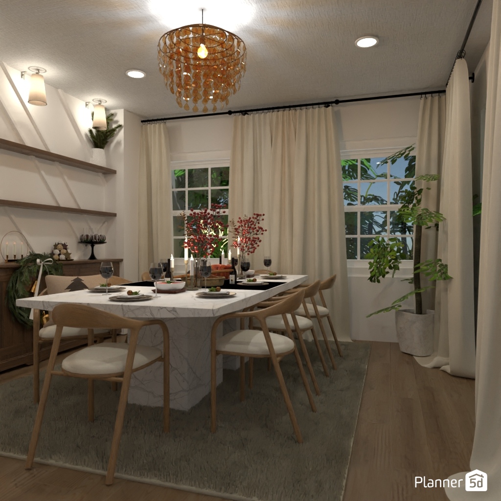 DB: Thanksgiving Day - room shell copy #23466183 by Editors Choice