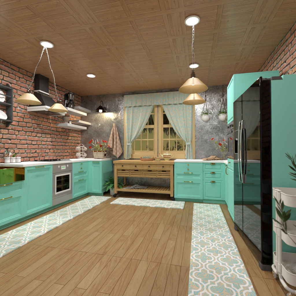 Vintage kitchen #13244799 by Editors Choice