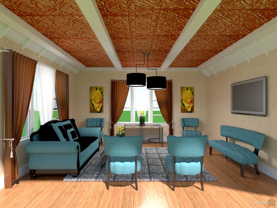 copper ceiling tray #1132244 by Joy Suiter