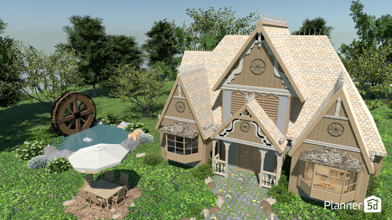 Cottage in High Tatras #13820387 by MDesigns