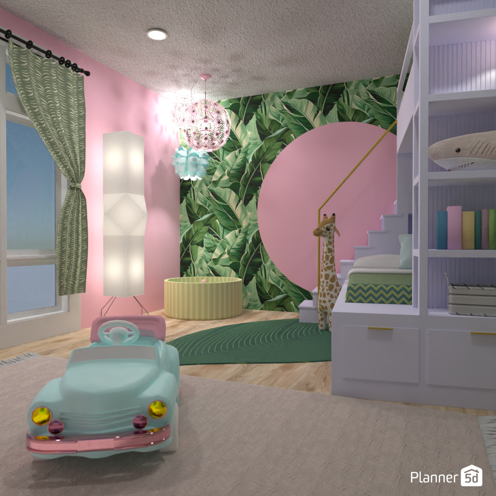 Candy Land Kid's Room #21269334 by Editors Choice