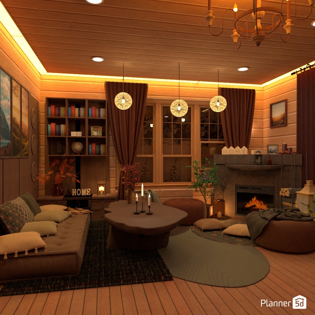 Cozy Cabin Vibes #31209016 by Editors Choice