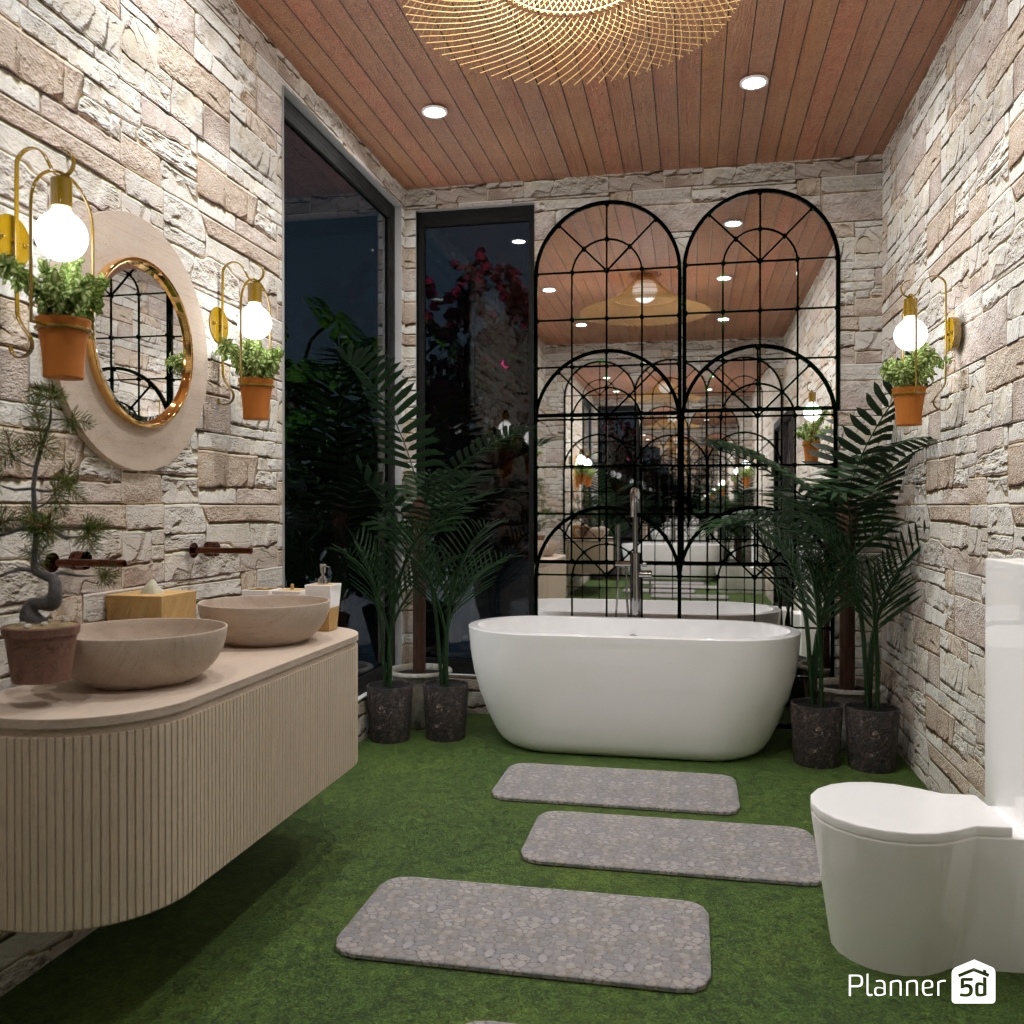 Natural bathroom #22065534 by Editors Choice