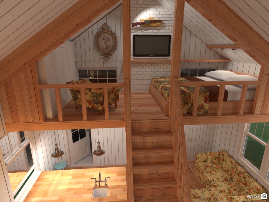 Casa in Campagna: Zona notte #2003878 by Moonface