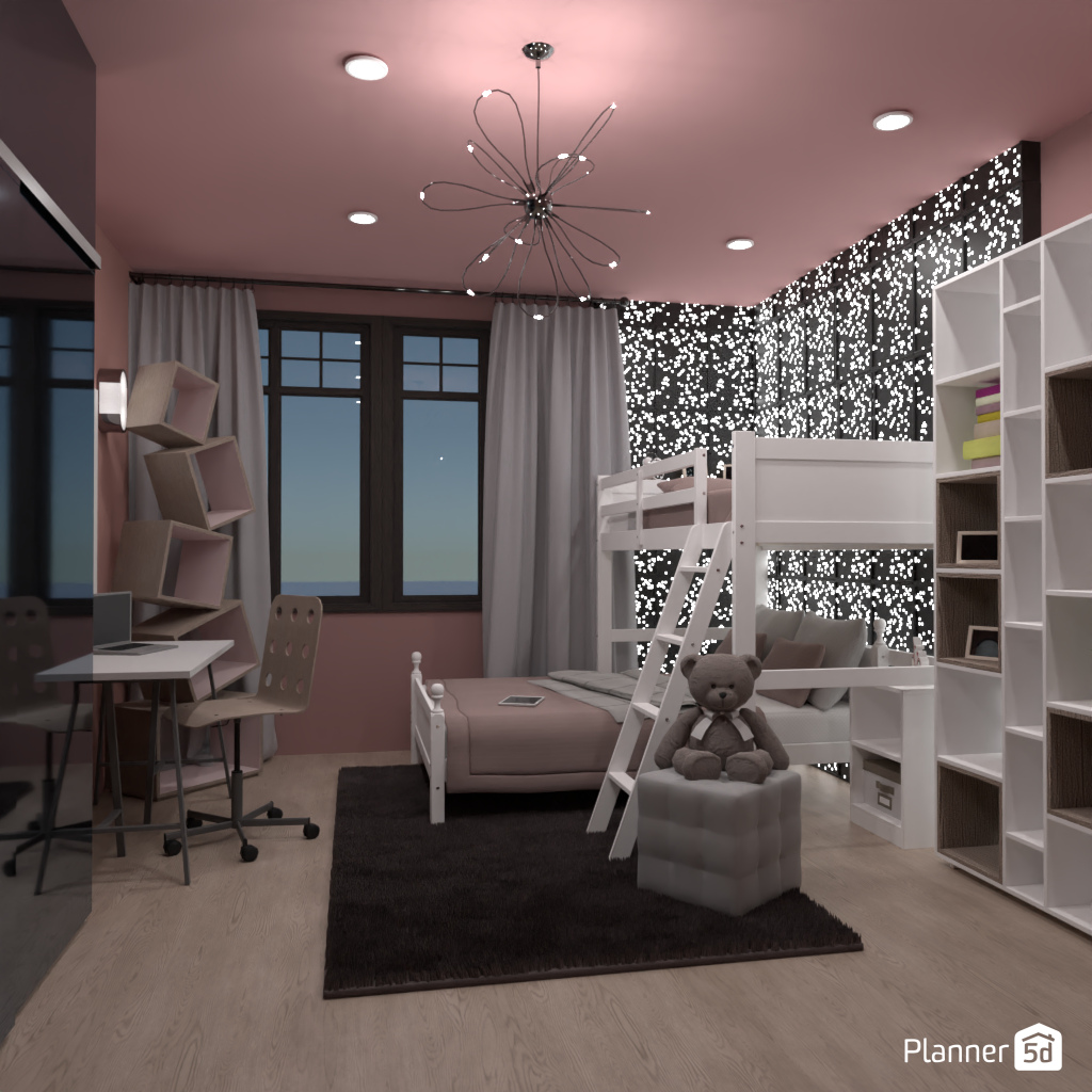 Bedroom for twins #18915540 by Editors Choice