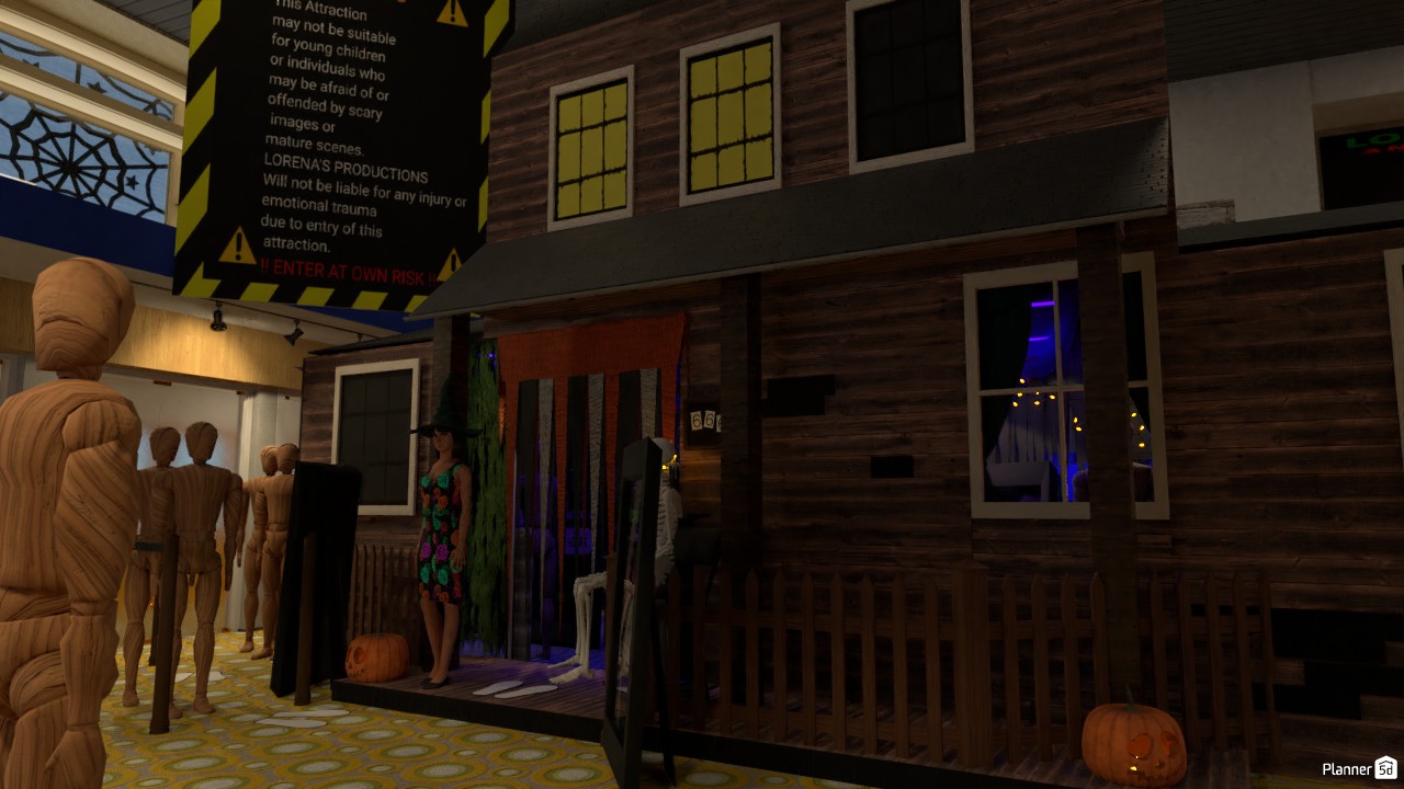 Haunted House Scare zone #5440777 by Lola