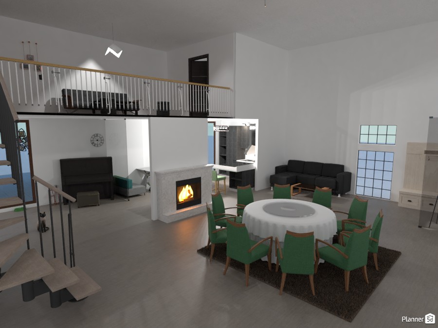 maison avec mezzanine #3394296 by Albane