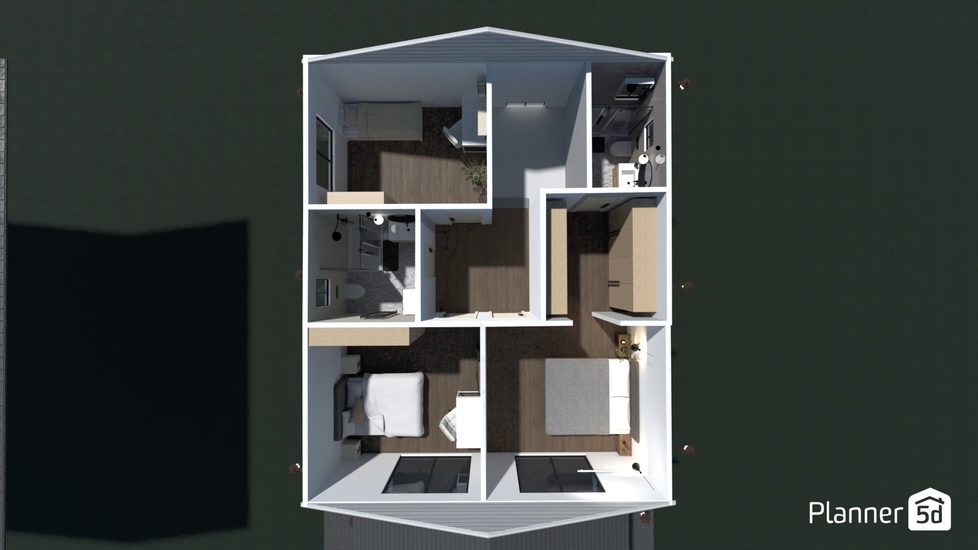Gökhan Bey Dalaman 67+67=134M2 +6+16M2 =156M2 h.290 #23435147 by arife muslu karahan