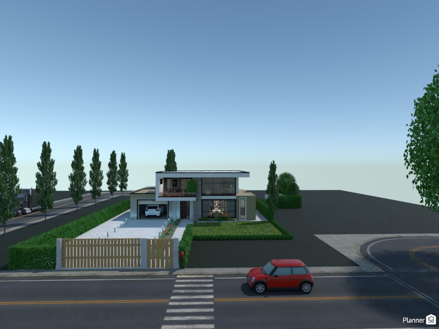 Villa April 2020: Front view #3276375 by Micaela Maccaferri