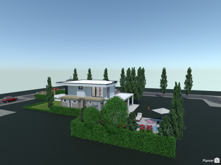 Villa April 2020: Air view #3276380 by Micaela Maccaferri