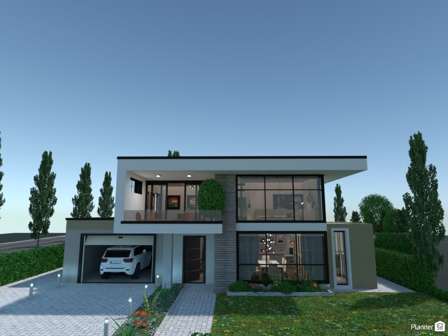 Villa April 2020: Front #3276388 by Micaela Maccaferri