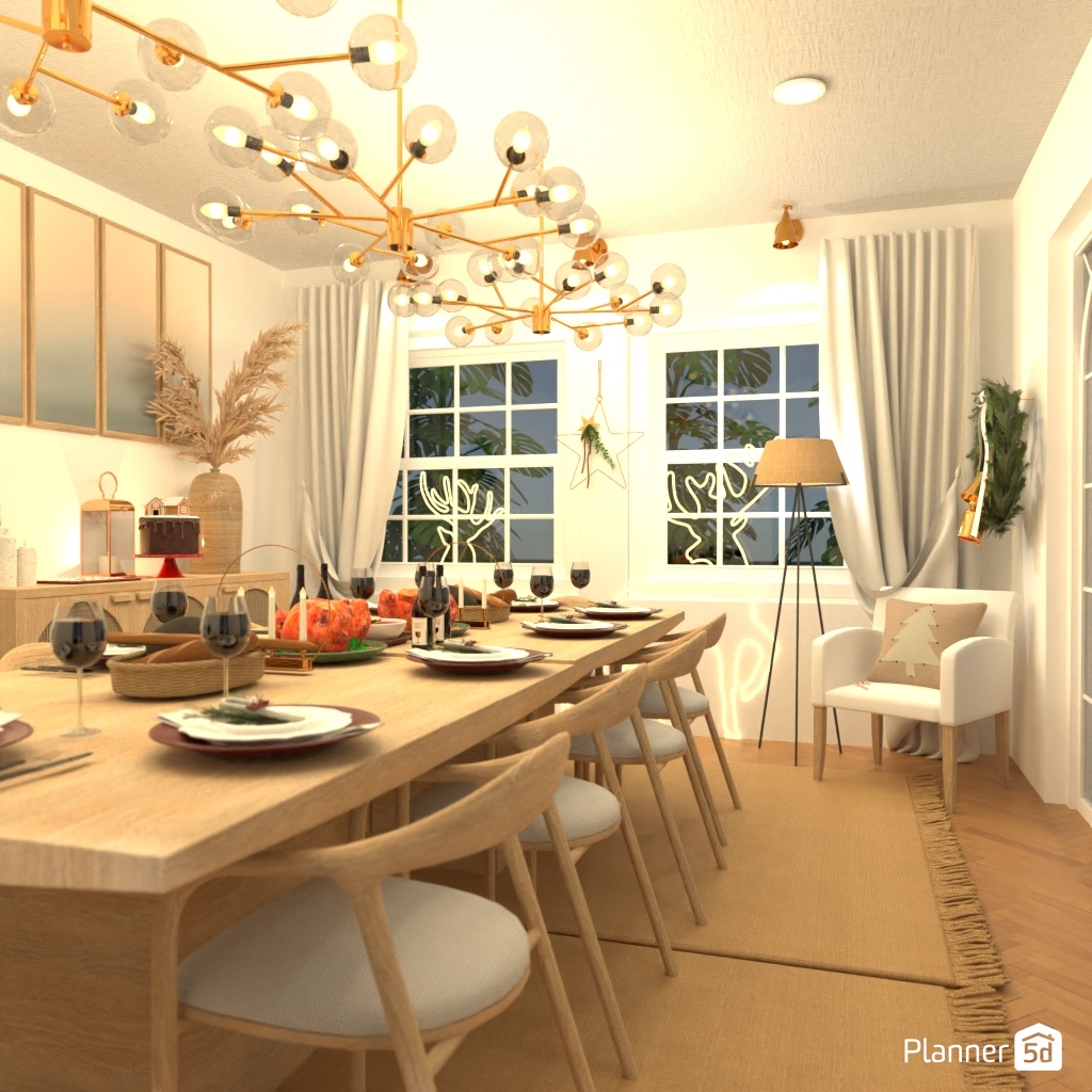 DB: Thanksgiving Day - room shell copy #23422003 by Editors Choice