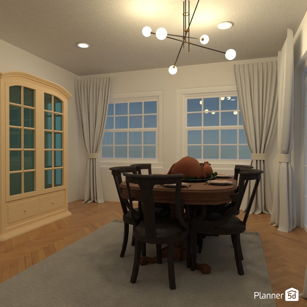 DB: Thanksgiving Day - room shell copy #23457947 by Editors Choice