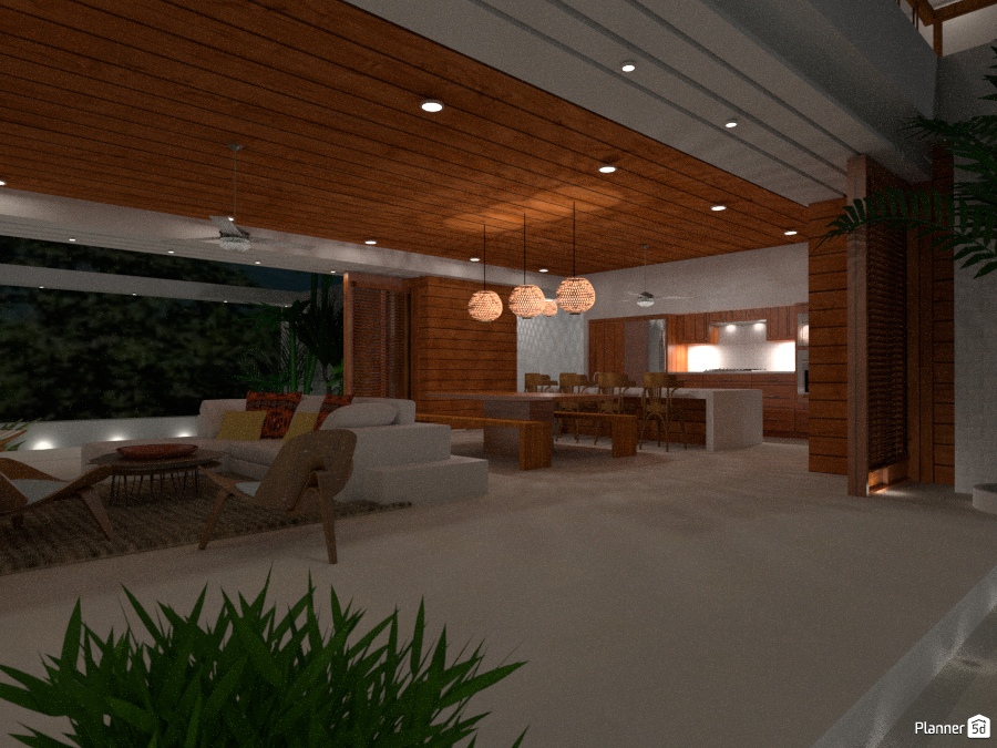 Notte tropicale / living / #1548613 by Svetlana Baitchourina