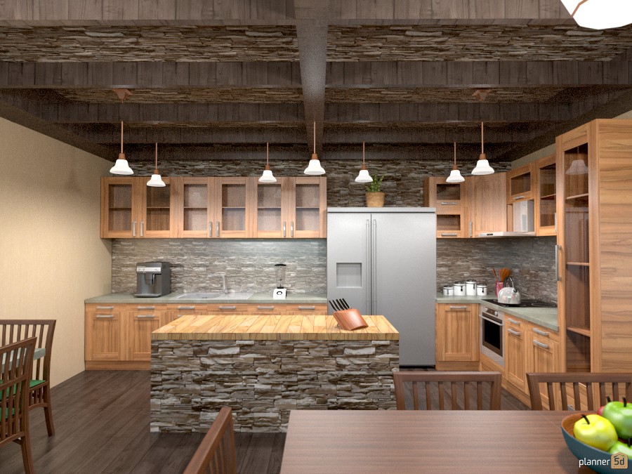 shale back splash kitchen #883671 by Joy Suiter