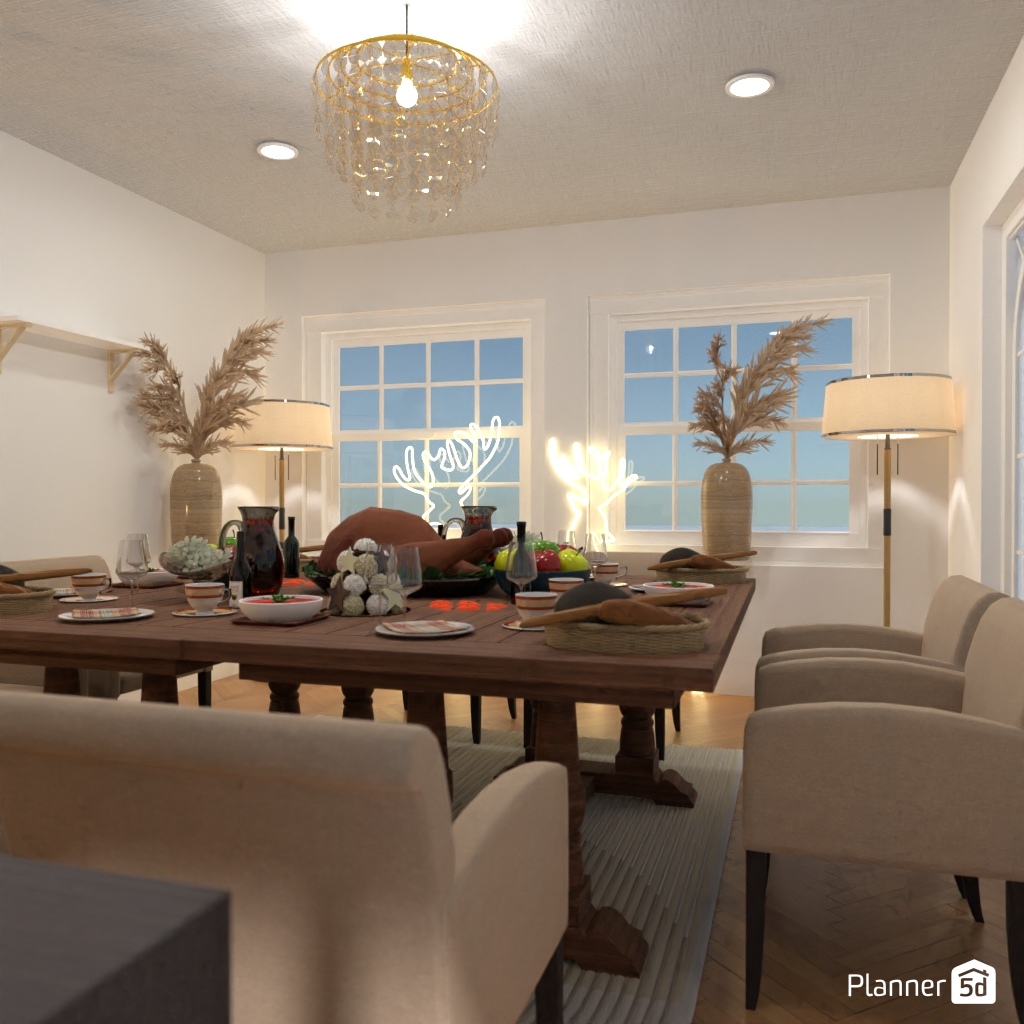 DB: Thanksgiving Day - room shell copy #23401431 by Editors Choice