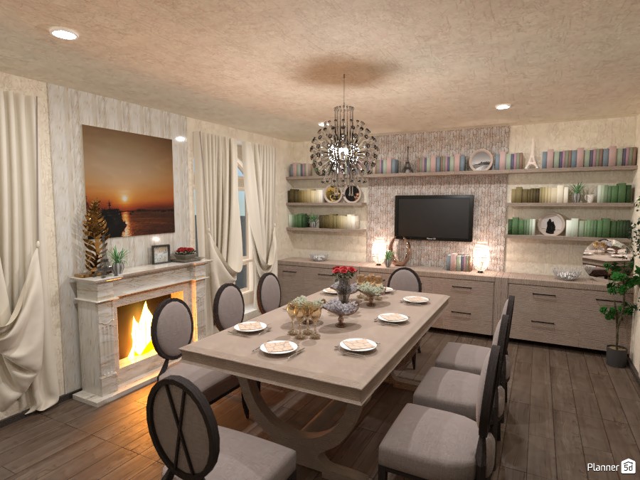 Dining Room #4285303 by Flaw