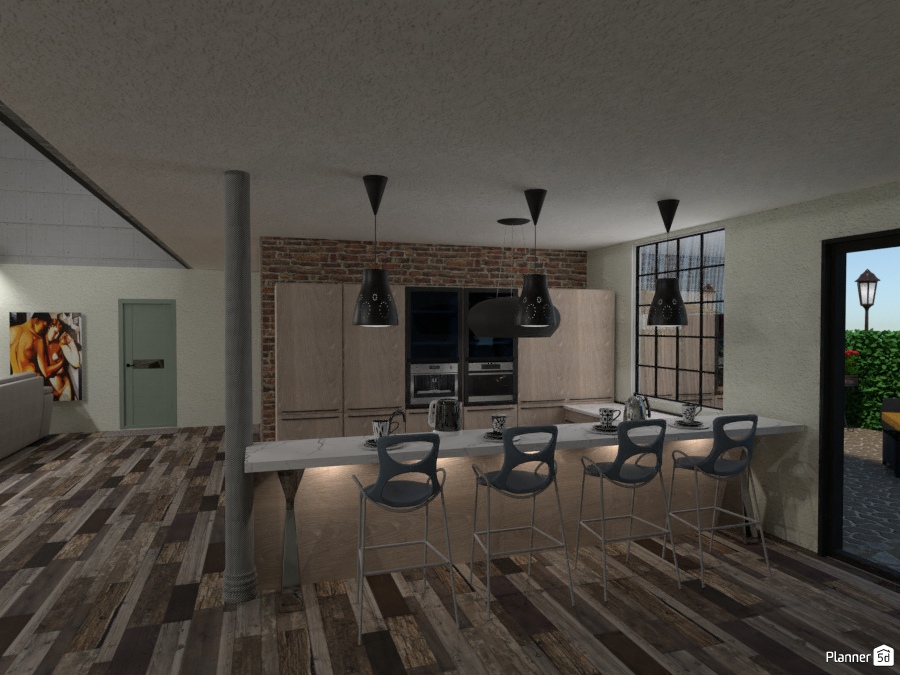 The Lars's loft: Kitchen #2534732 by Micaela Maccaferri