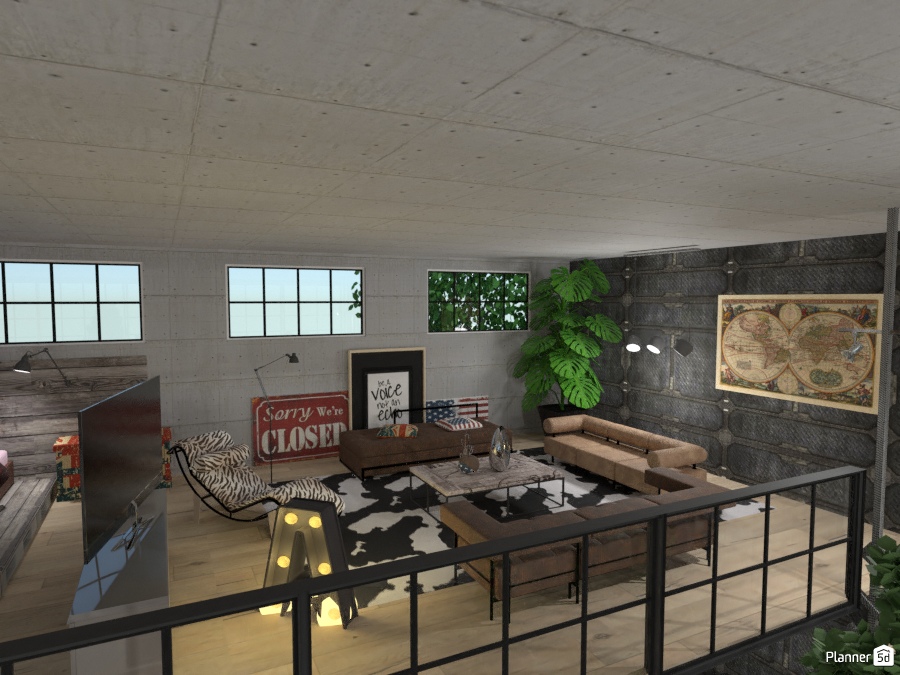 The Lars's Loft: Mezzanine #2542944 by Micaela Maccaferri