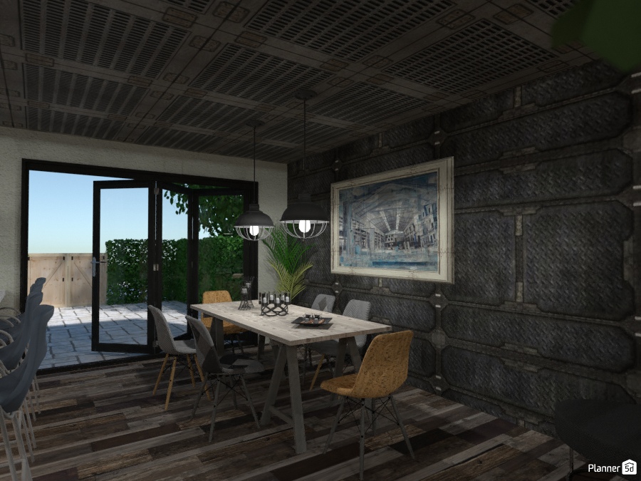 The Lars's Loft: Dining #2542982 by Micaela Maccaferri