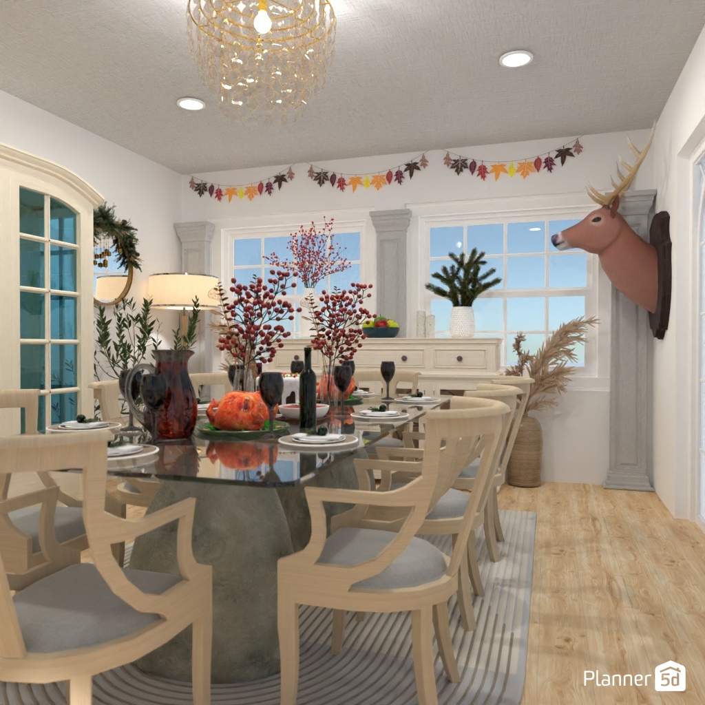 DB: Thanksgiving Day - room shell copy #23460943 by Editors Choice