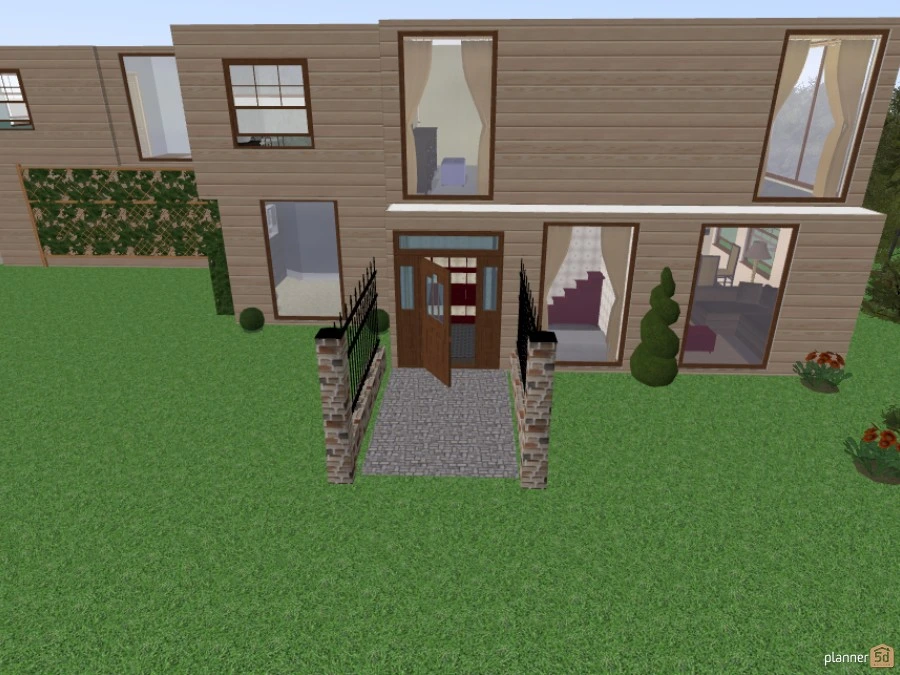 Suburban house copy - Free Online Design | 3D Floor Plans by Planner 5D