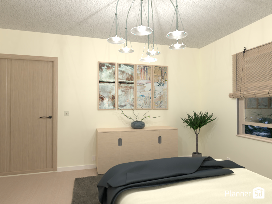 Scandinavian Bedroom - #2 #7218474 by Valerie