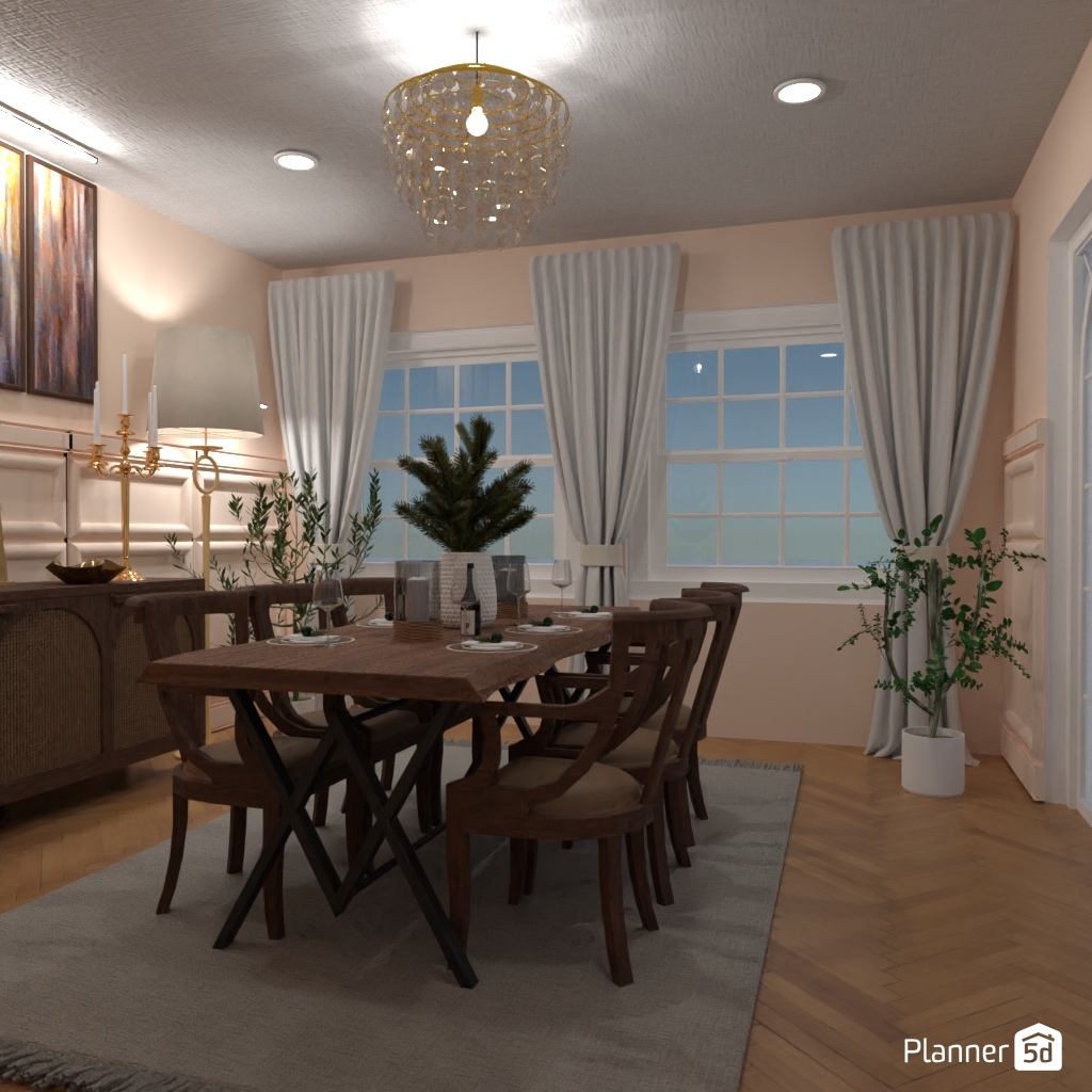 DB: Thanksgiving Day - room shell copy #23448991 by Editors Choice