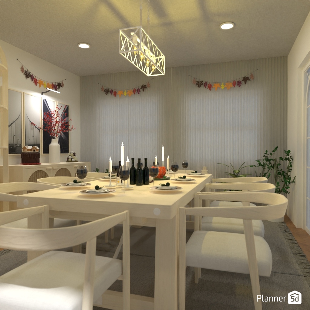 DB: Thanksgiving Day - room shell copy #23415587 by Editors Choice