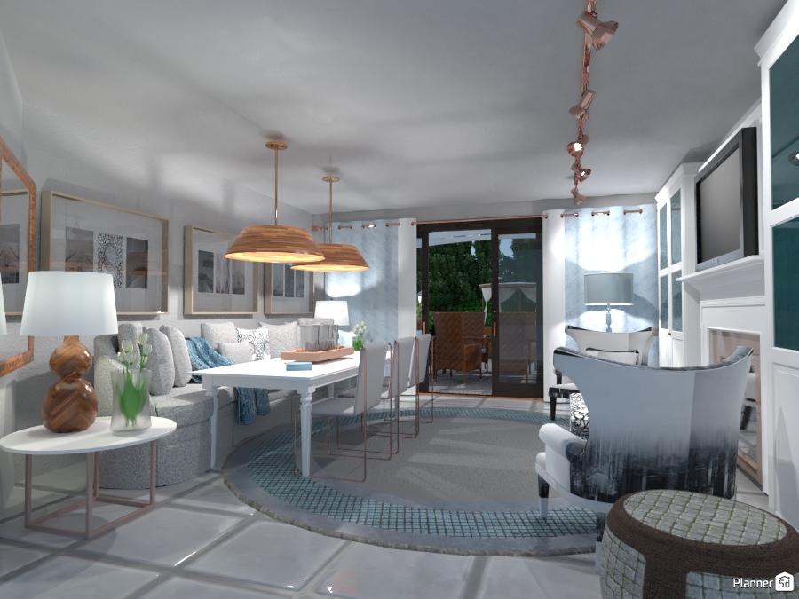 Rockbank kitchen family room Alistair Cunninigham #2954600 by Alistair Cunningham