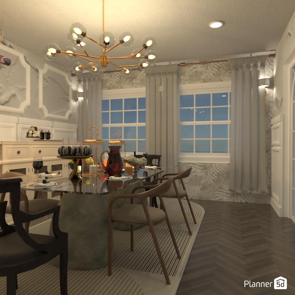 DB: Thanksgiving Day - room shell copy #23416731 by Editors Choice