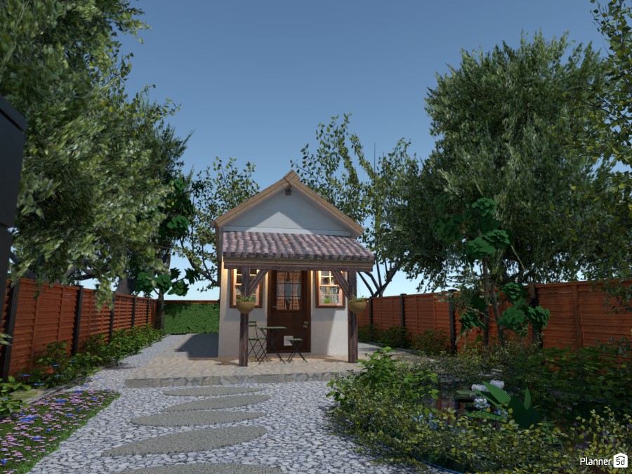 Tiny House & Garden #4676240 by Moonface