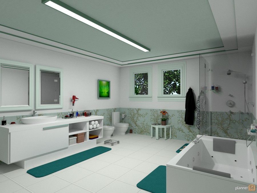 Classic Bathroom. #798146 by Michelle Silva