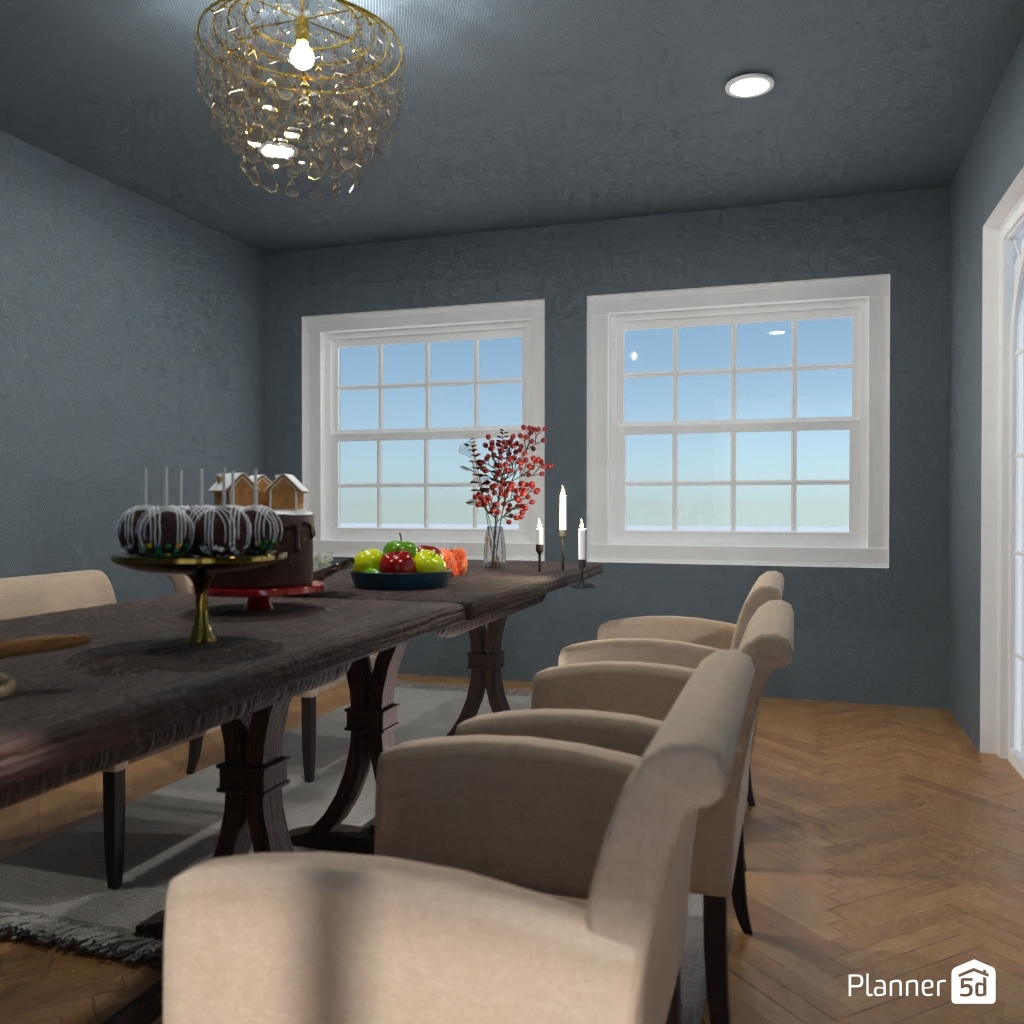 DB: Thanksgiving Day - room shell copy #23432247 by Editors Choice