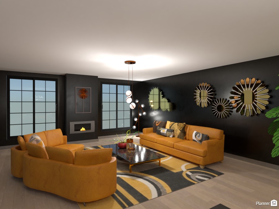 Attico in città: Living #3883357 by Fede Lars