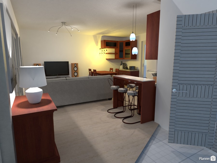 Cucina dall'ingresso #3638334 by Anonymous