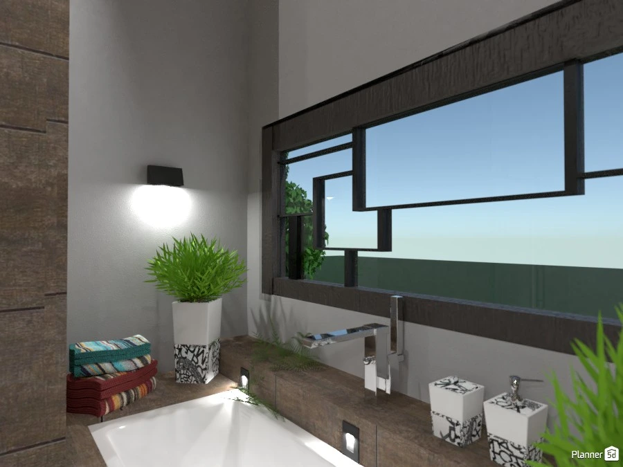 Pop Art Modern Bath #3006836 by Moonface