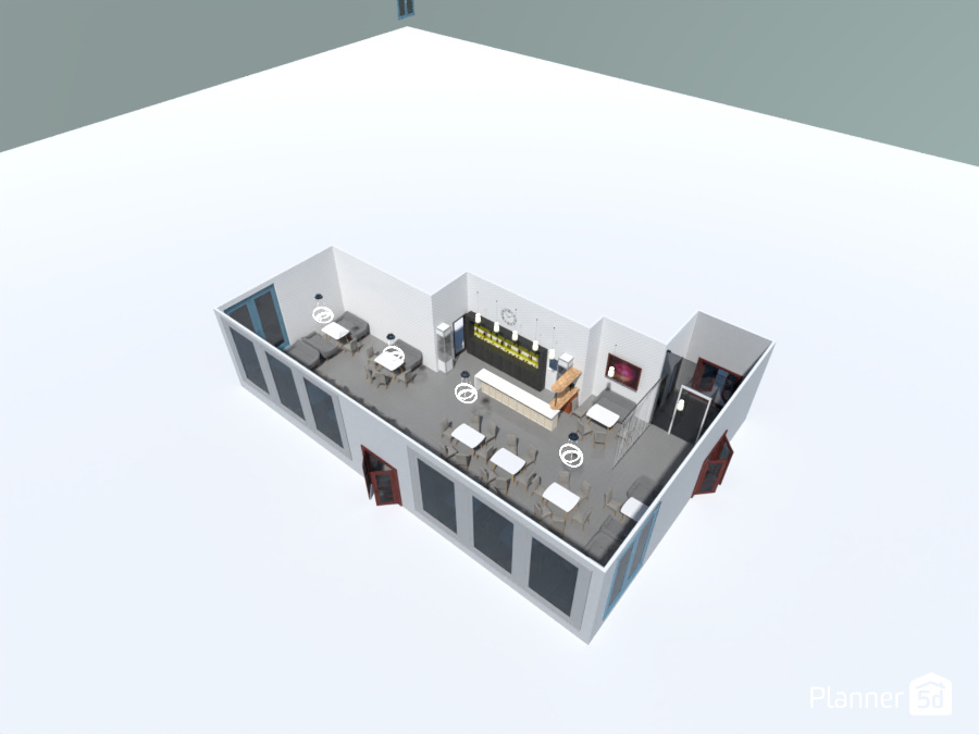 Кафе COURT #14337139 by Alexey Korolev