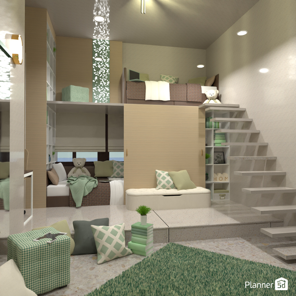 Sisters' bedroom #18922692 by Editors Choice